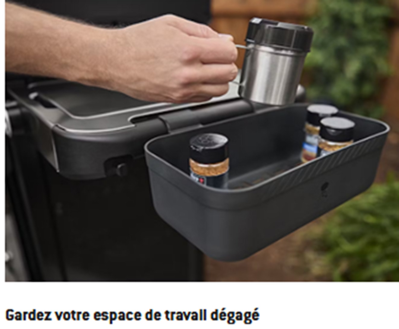 Barbecue gaz WEBER 8200W, 4 brûleurs, Noir - SPIRIT-E410-1500887