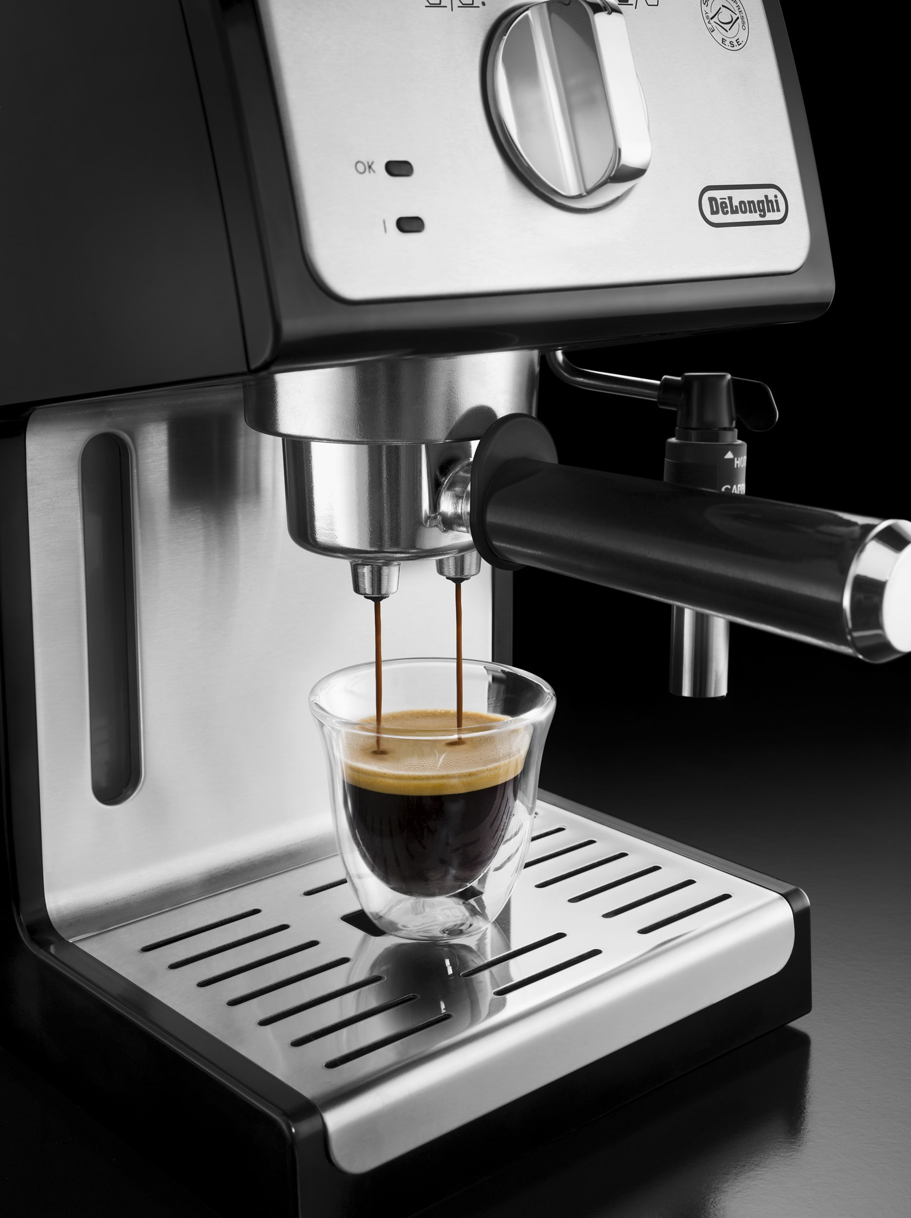 DELONGHI Expresso ECP 35.31 Inox Noir - ECP3531