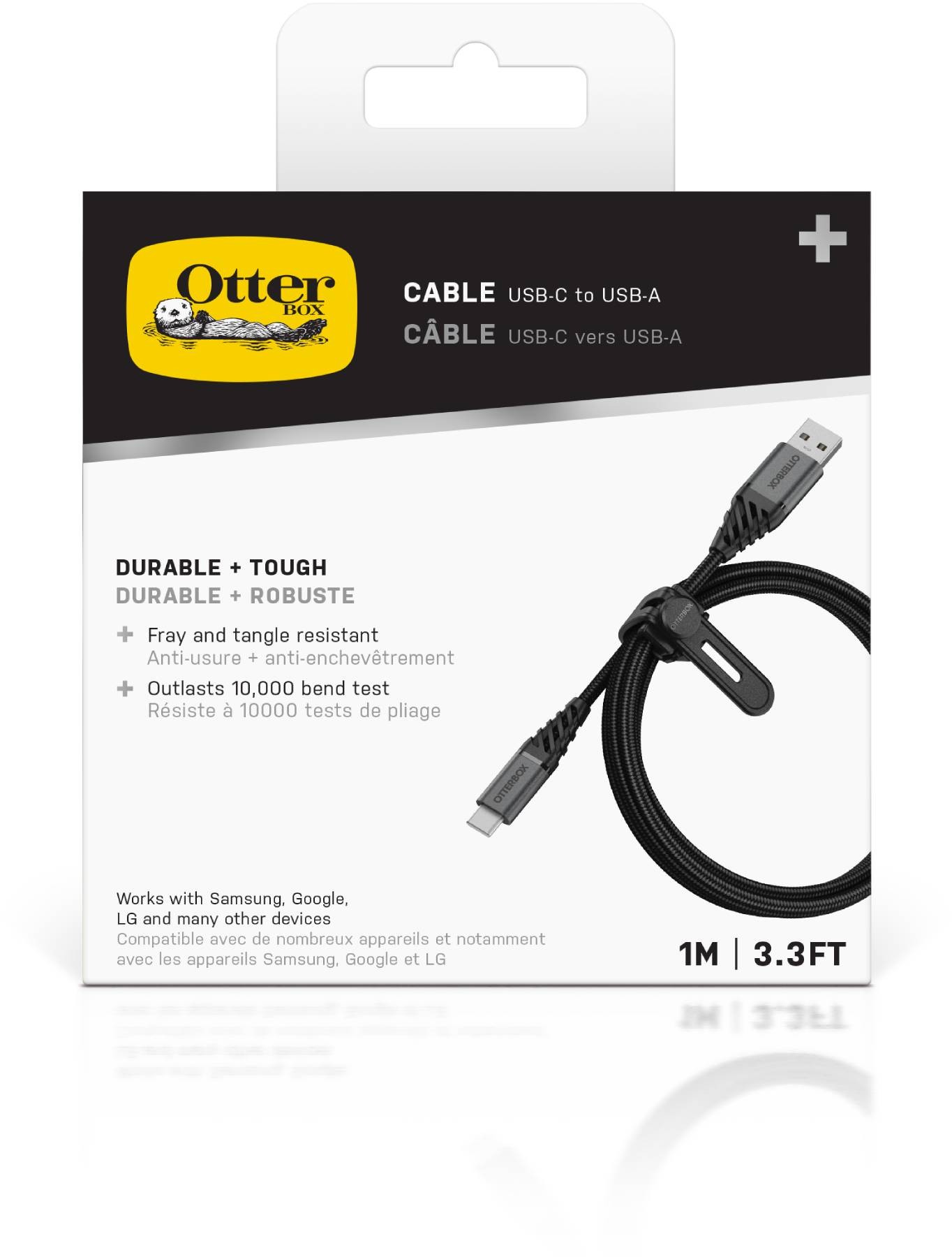 Câble USB OTTERBOX  - OTTER-USBA-C-1MB2