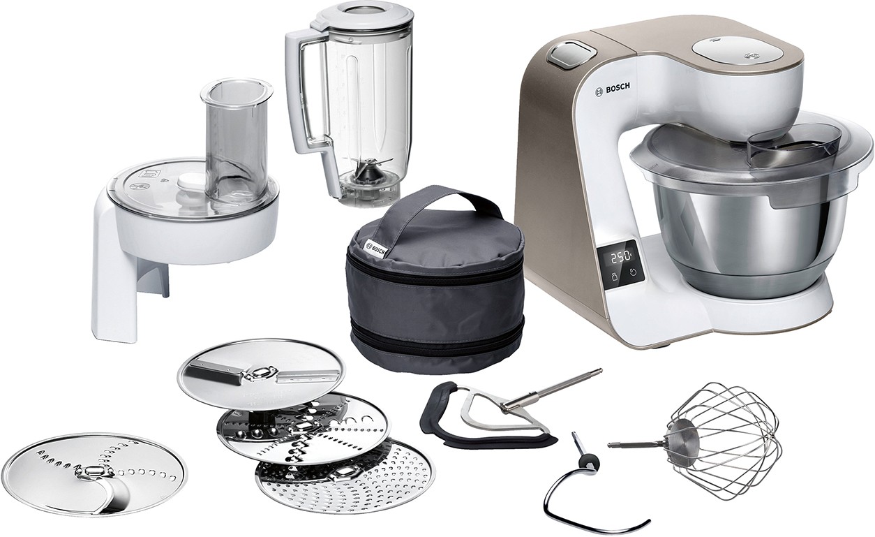 Robot culinaire BOSCH Robot pâtissier MUM5XW20 1000W Blanc et gris - MUM5XW20 Robot culinaire BOSCH Robot pâtissier MUM5XW20 1000W Blanc et gris - MUM5XW20