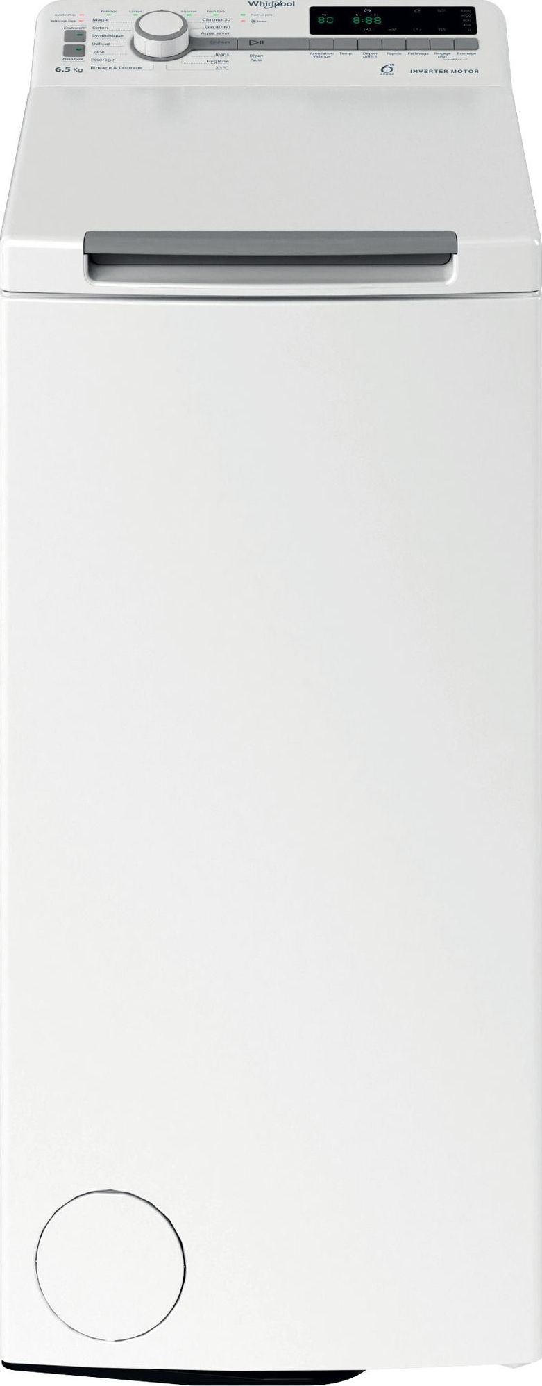 Lave linge Top WHIRLPOOL  - TDLRG65261FR
