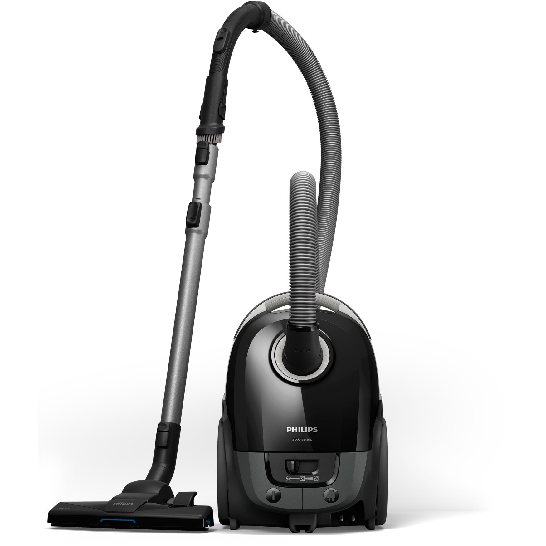 Aspirateur traîneau PHILIPS 900W Noir - XD3112/09