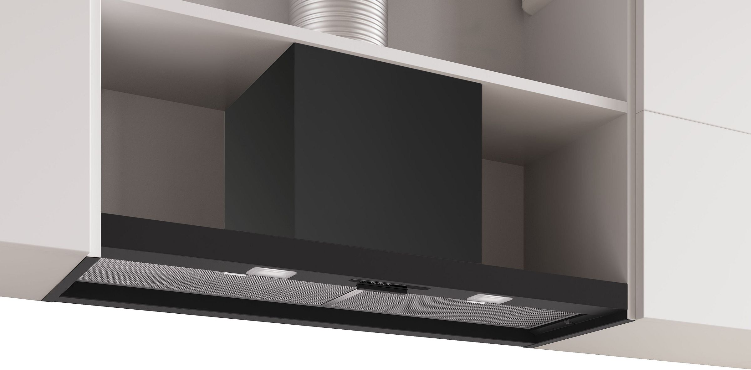 Hotte intégrée BOSCH 90cm 66dB Noir DBB93BC60