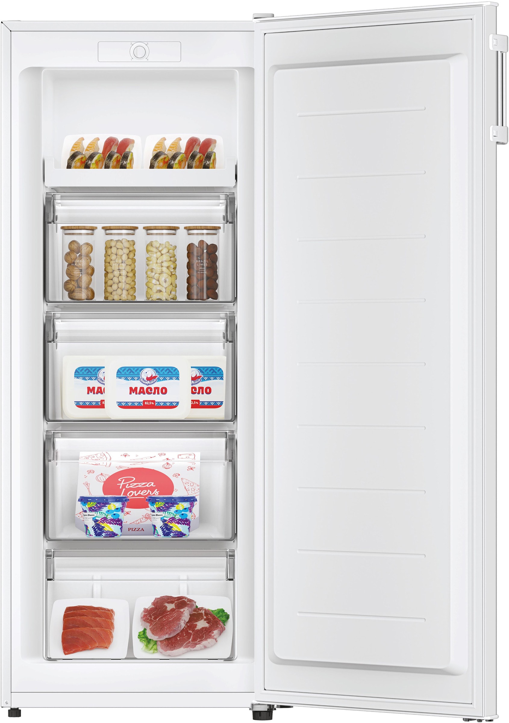 Congélateur armoire CANDY  - CUQS513EWH