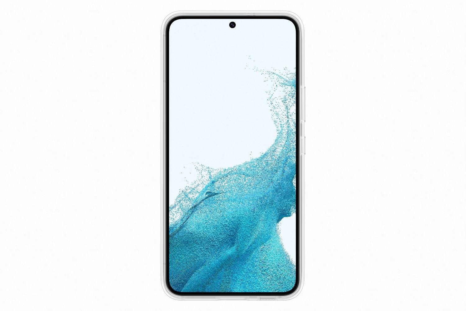 SAMSUNG Coque smartphone S22 5G silicone transparent  EF-MS901CT