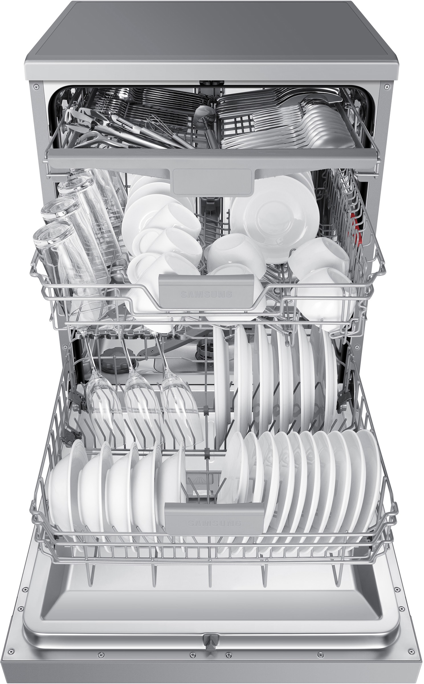 Lave vaisselle 60 cm SAMSUNG 14 couverts Gris - DW60CG550FSR Lave vaisselle 60 cm SAMSUNG 14 couverts Gris - DW60CG550FSR