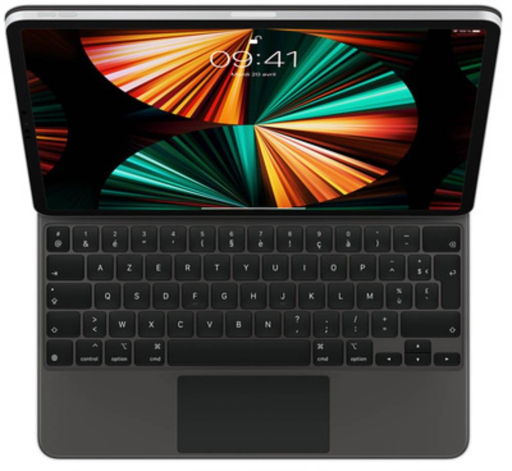 APPLE Clavier iPad Magic Keyboard Ipad Pro 12,9" (5/4/3ème Gen) Noir - MJQK3F/A