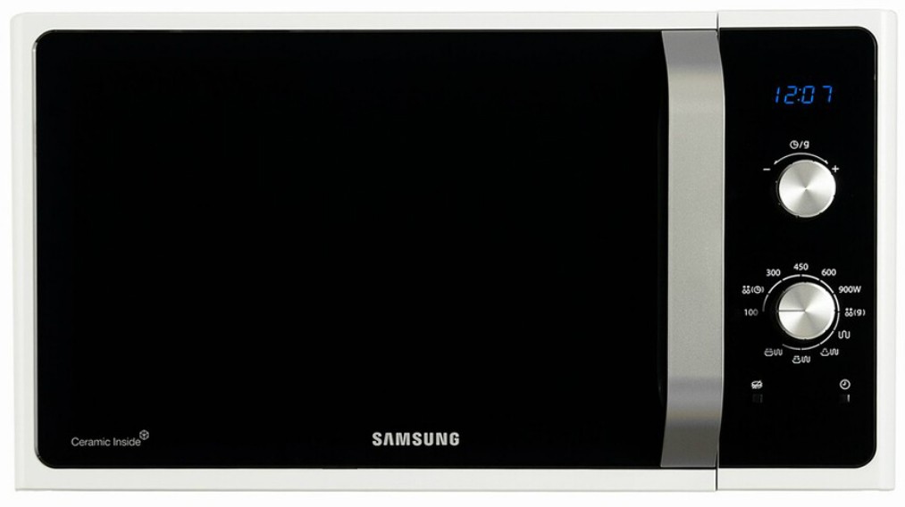 SAMSUNG Micro ondes Grill 900W 28L Blanc  MG28F303EAW