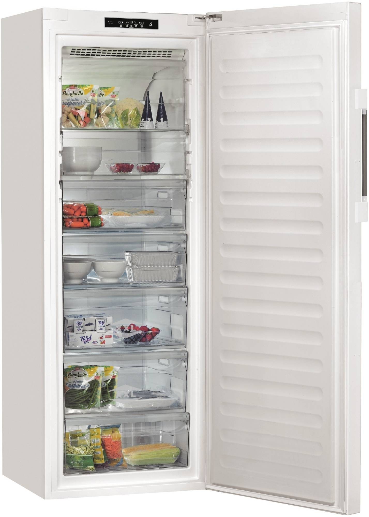 Congélateur armoire WHIRLPOOL 340L Blanc - WVA35642NFW2