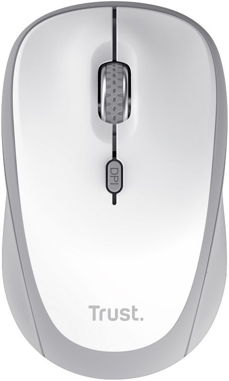 Souris sans fil TRUST Optique Bluetooth Blanc YVI+COMPACTBLC-25454