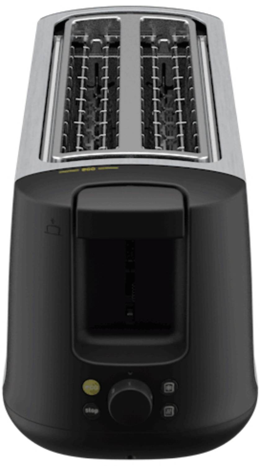 Grille pain MOULINEX Subito Select, 2 fentes, 1700w, Inox - LS342D10