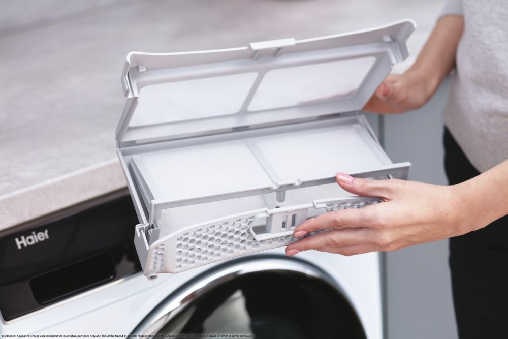 Sèche linge Condensation HAIER Serie 3, 10kg, Blanc - HD100-A2939-FR Sèche linge Condensation HAIER Serie 3, 10kg, Blanc - HD100-A2939-FR