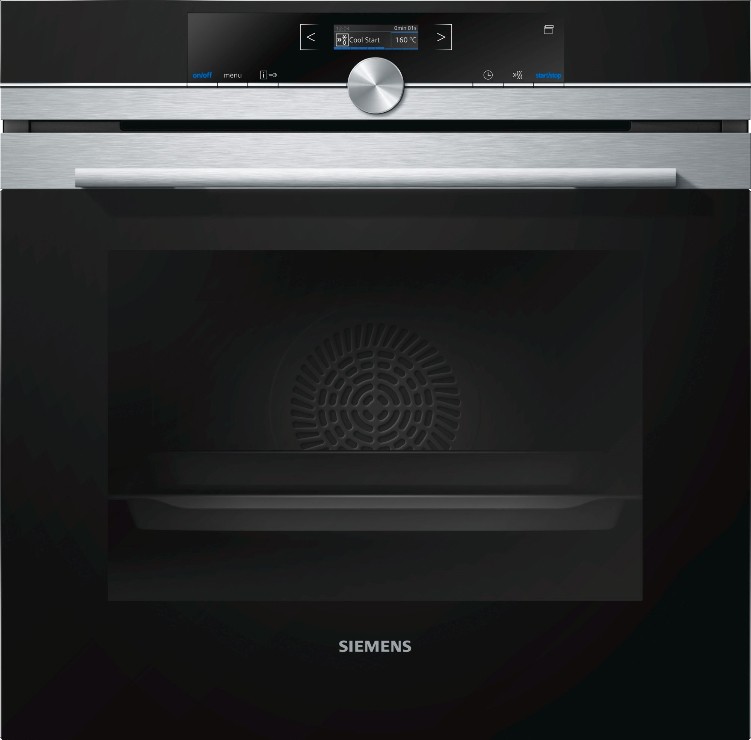 SIEMENS Four encastrable pyrolyse iQ700 Added Steam 71L Noir HR675GBS1 SIEMENS Four encastrable pyrolyse iQ700 Added Steam 71L Noir HR675GBS1