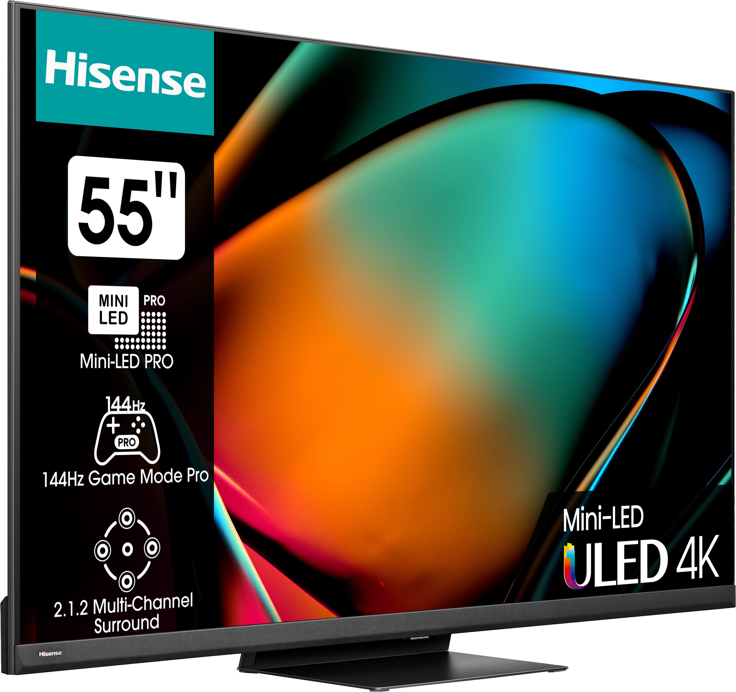 HISENSE TV Mini LED 4K 139 cm  - 55U8KQ