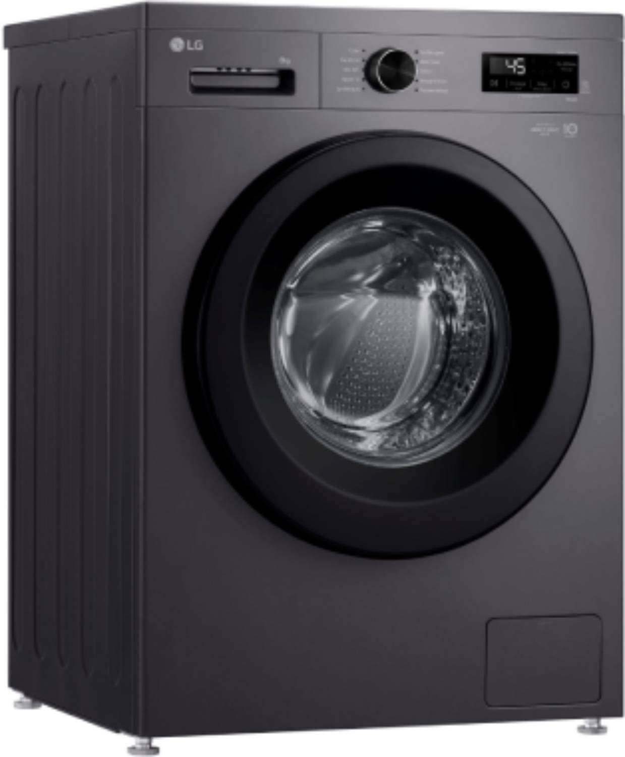 Lave linge Frontal LG , 1400 trs/mn, 8kg, Noir - F84B15MBS Lave linge Frontal LG , 1400 trs/mn, 8kg, Noir - F84B15MBS
