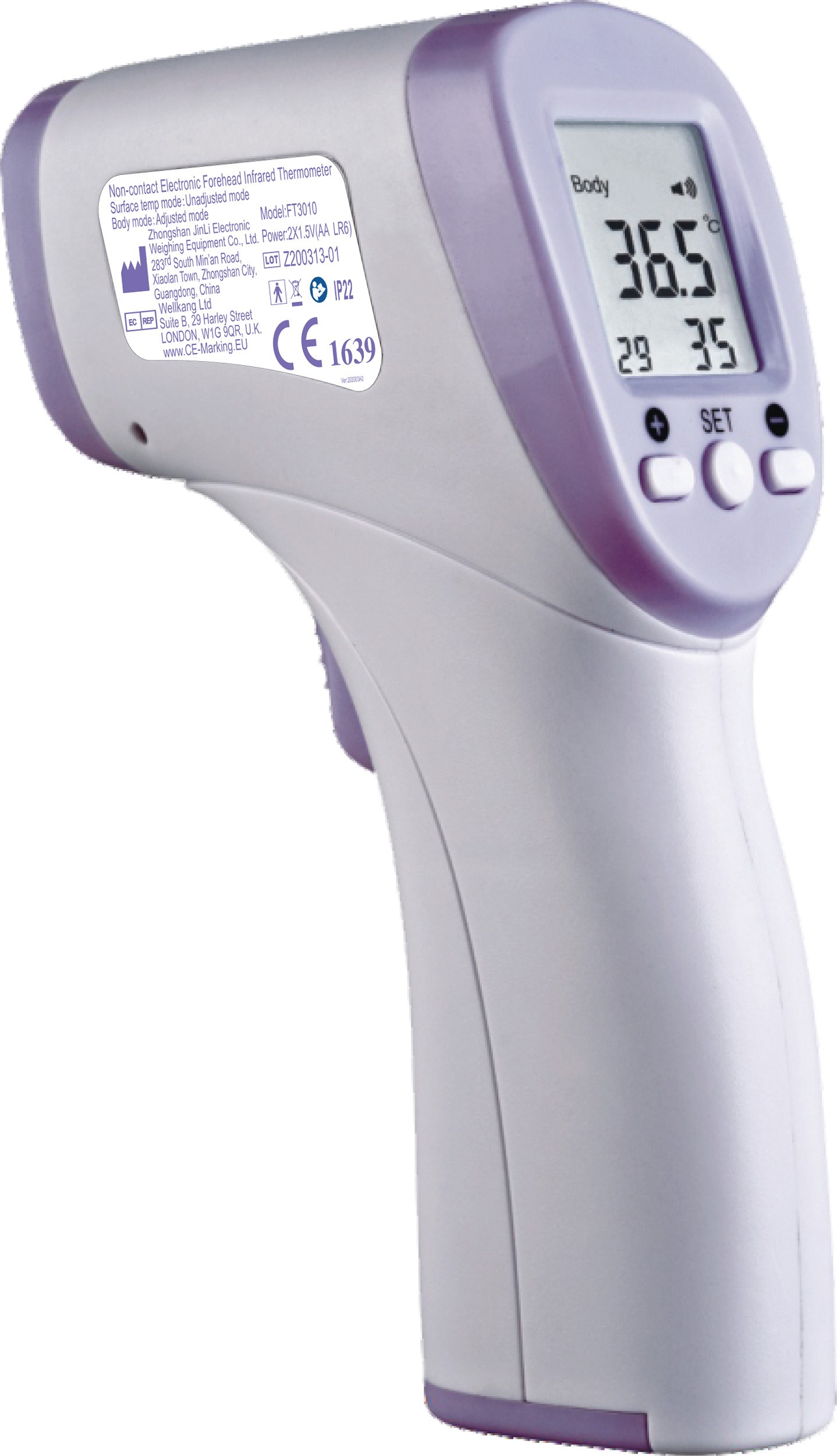 LITTLE BALANCE Thermomètre infrarouge LB Scan IR  THERLB8390