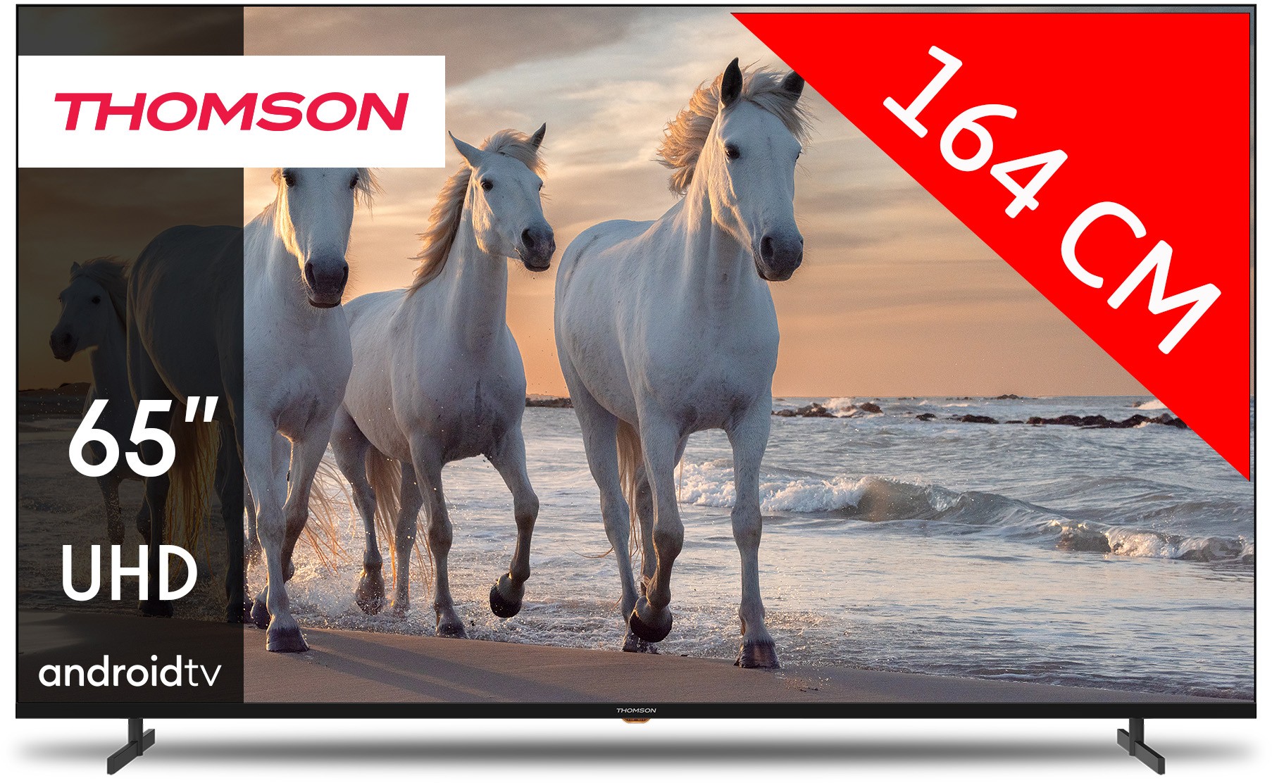 THOMSON TV LED 4K 165 cm 50 Hz Android TV 65"  65UA5S13