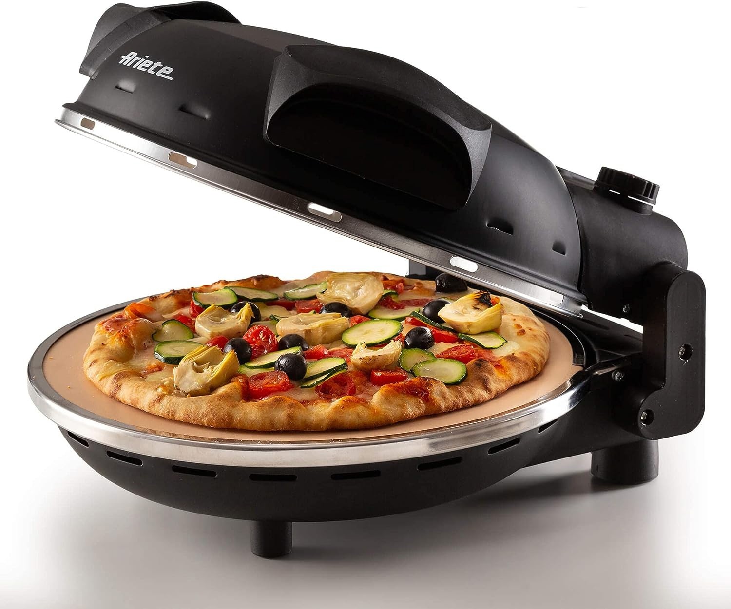 Four à pizza ARIETE électrique 1200W Noir - 917NOIR