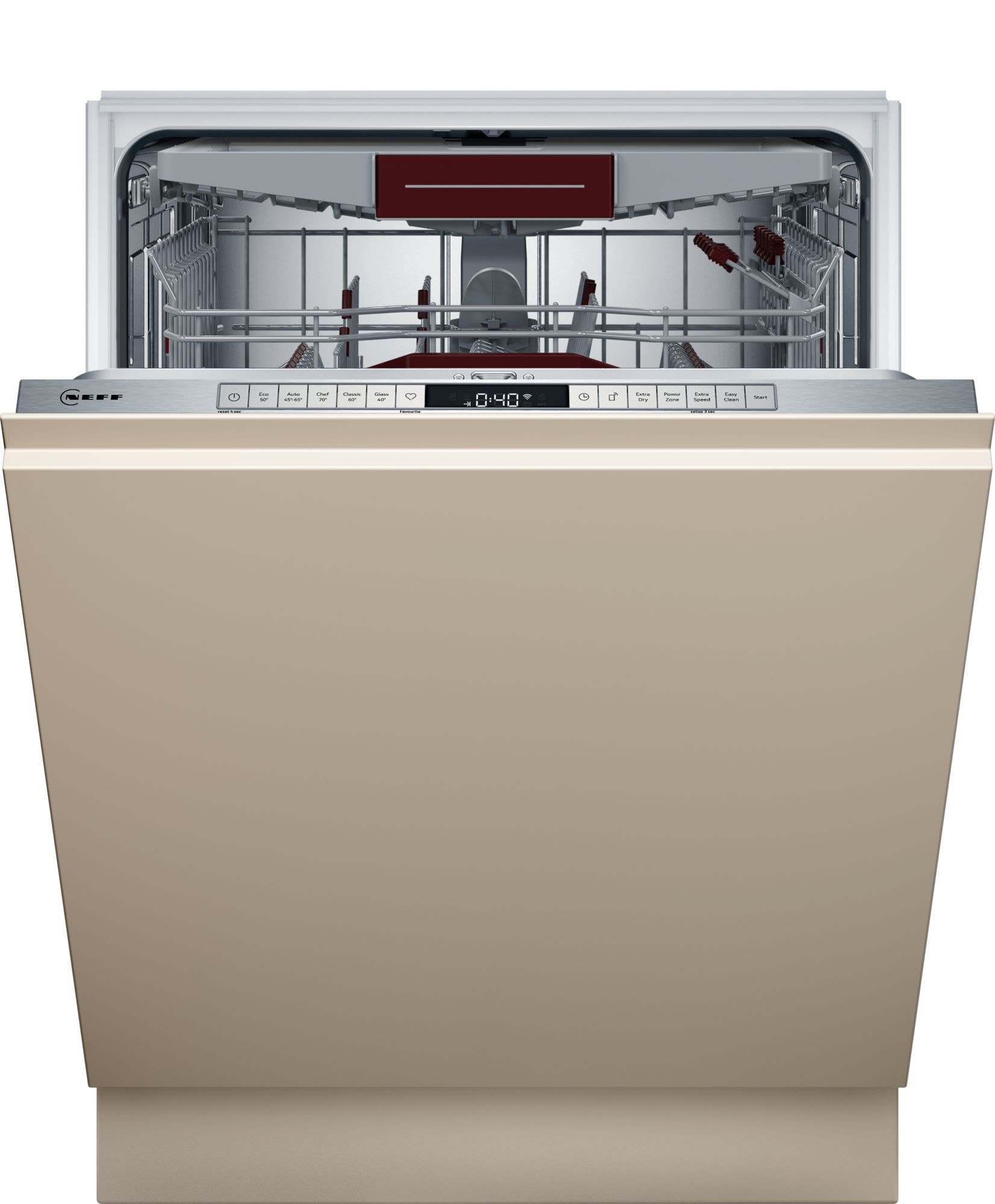 Lave vaisselle tout integrable 60 cm NEFF  S275ECX13F