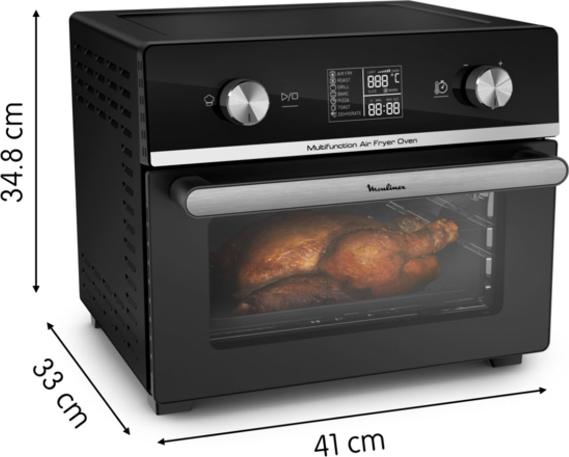 Friteuse à air chaud MOULINEX AirFryer 20L 1800W Plusieurs niveaux - AL606820