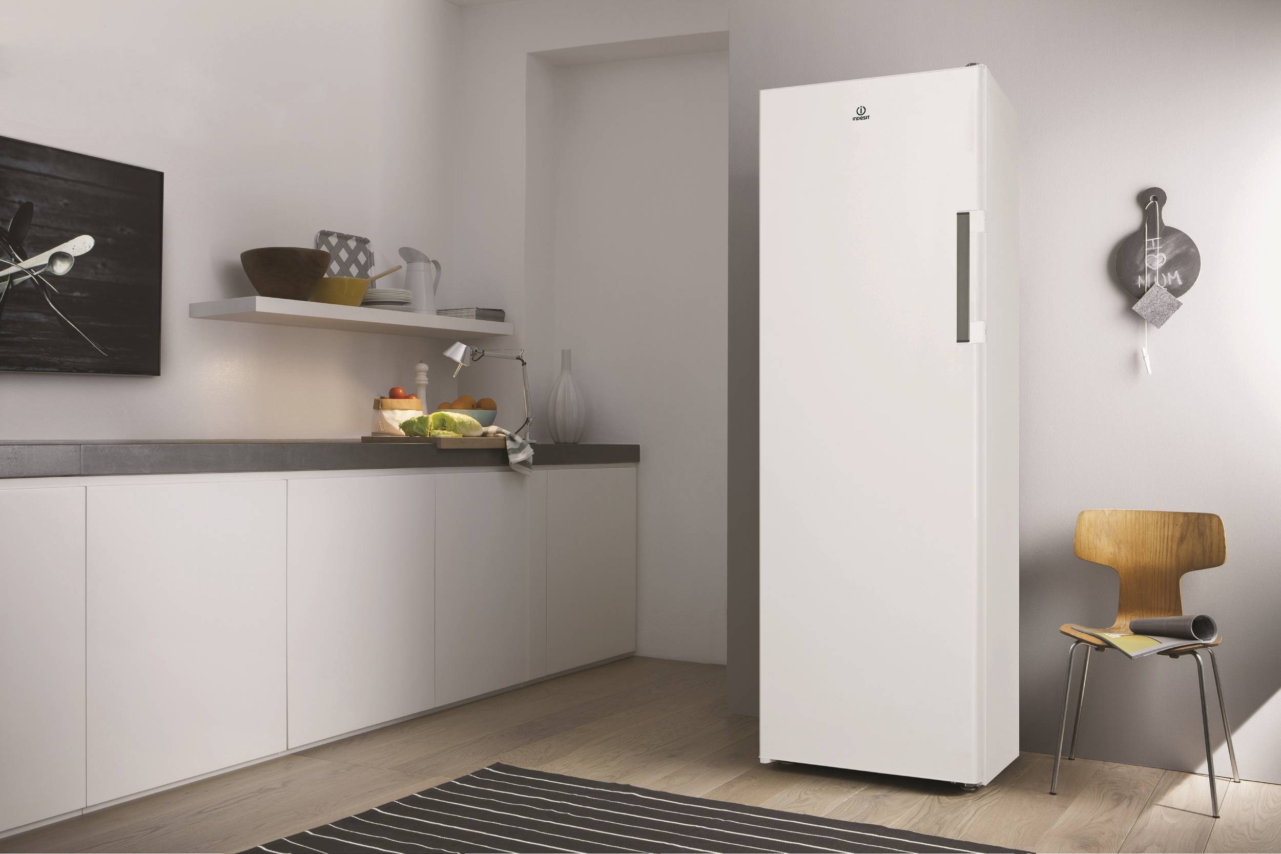 Congélateur armoire INDESIT Froid Statique 245L Blanc - UI62WFR