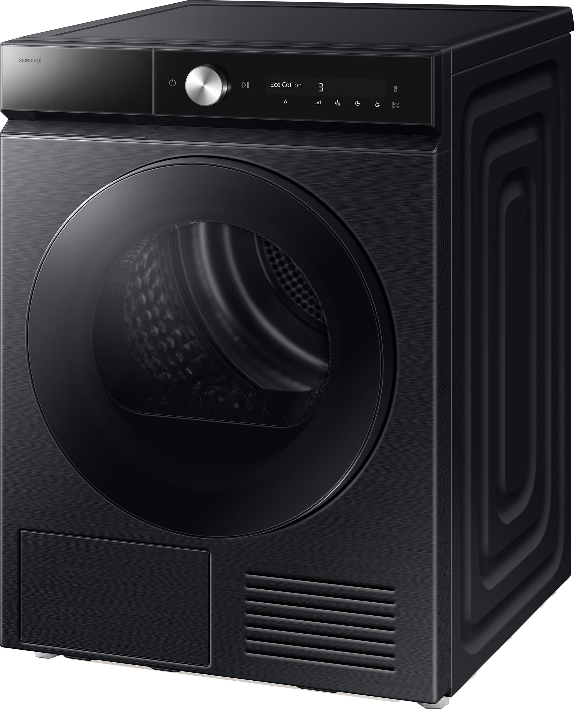 Sèche-linge pompe à chaleur SAMSUNG 9kg Moteur induction Connecté Noir - DV90DB8845GBU3