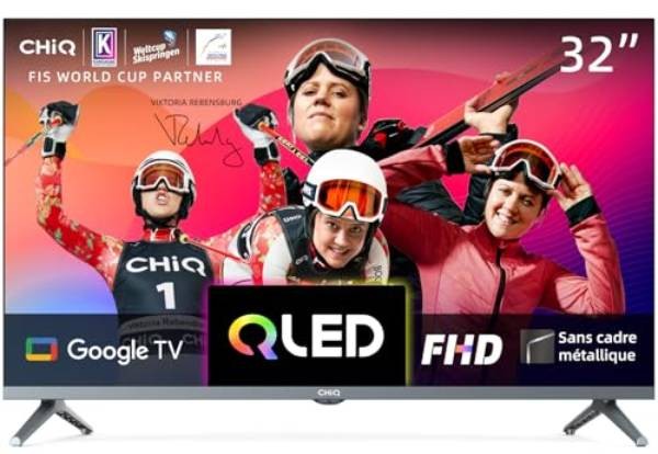 TV QLED Full HD 80 cm CHIQ Smart TV 32" - L32QM8T TV QLED Full HD 80 cm CHIQ Smart TV 32" - L32QM8T