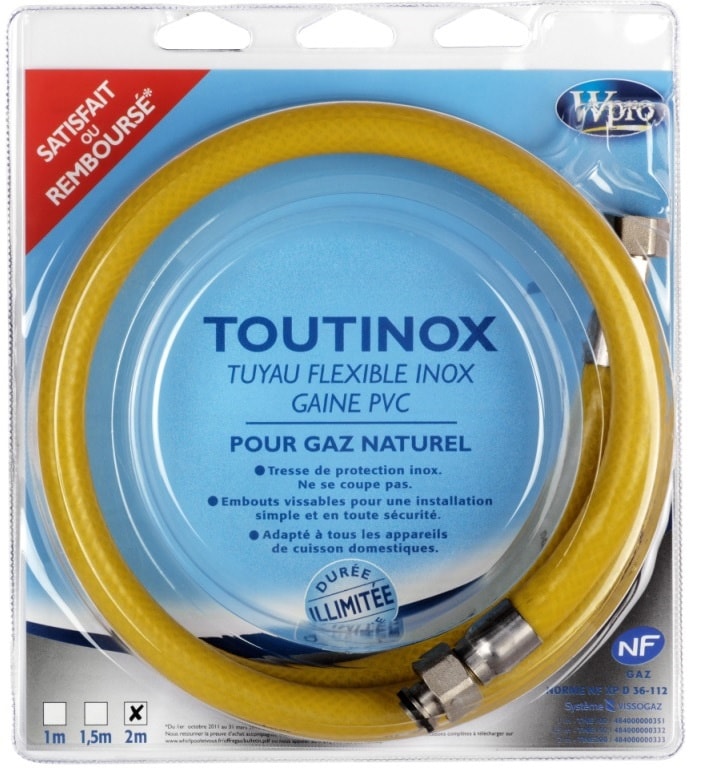 Flexible gaz naturel WPRO  TNE200