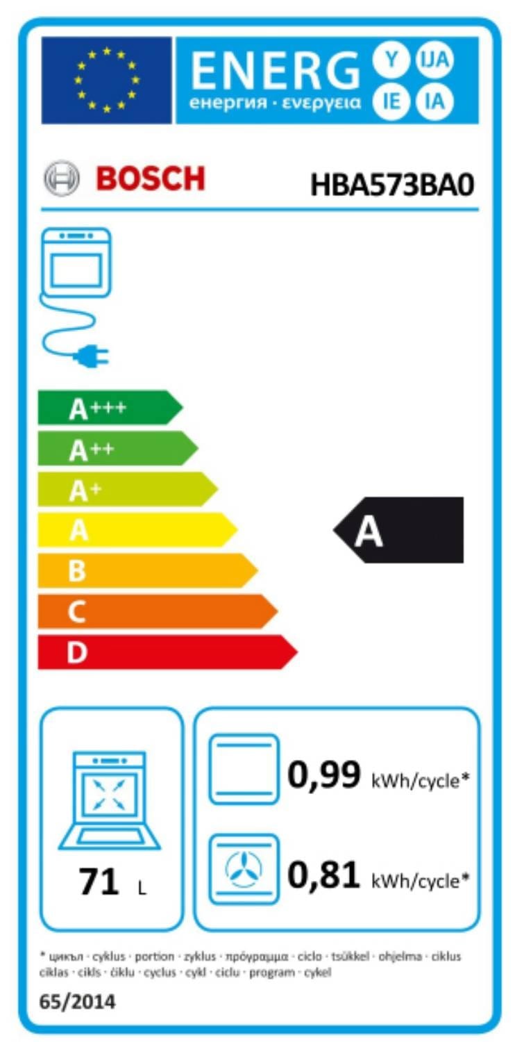 Four encastrable pyrolyse BOSCH Série 4 AutoPilot10 71L Noir - HBA573BA0 Four encastrable pyrolyse BOSCH Série 4 AutoPilot10 71L Noir - HBA573BA0