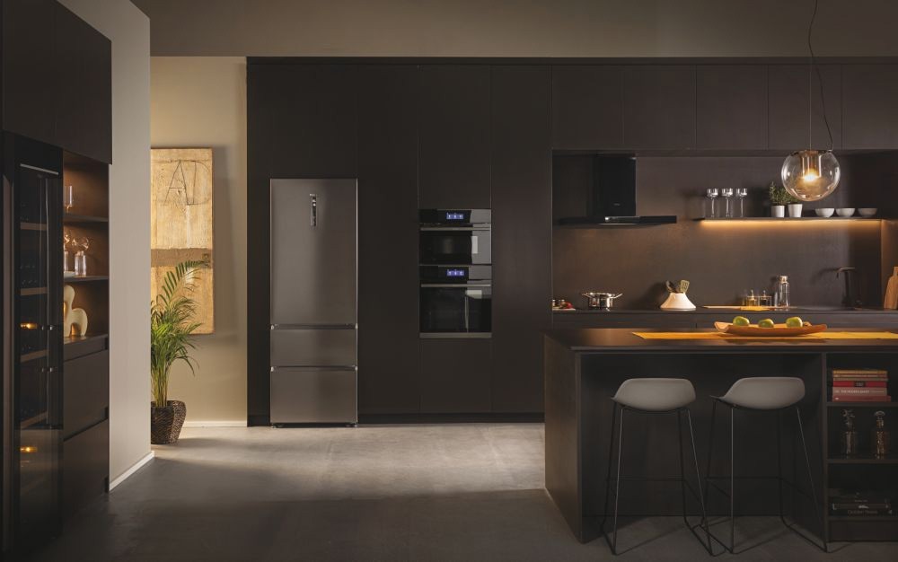 Réfrigérateur congélateur bas HAIER Total No Frost 483L Inox - HTW7720DNMP Réfrigérateur congélateur bas HAIER Total No Frost 483L Inox - HTW7720DNMP