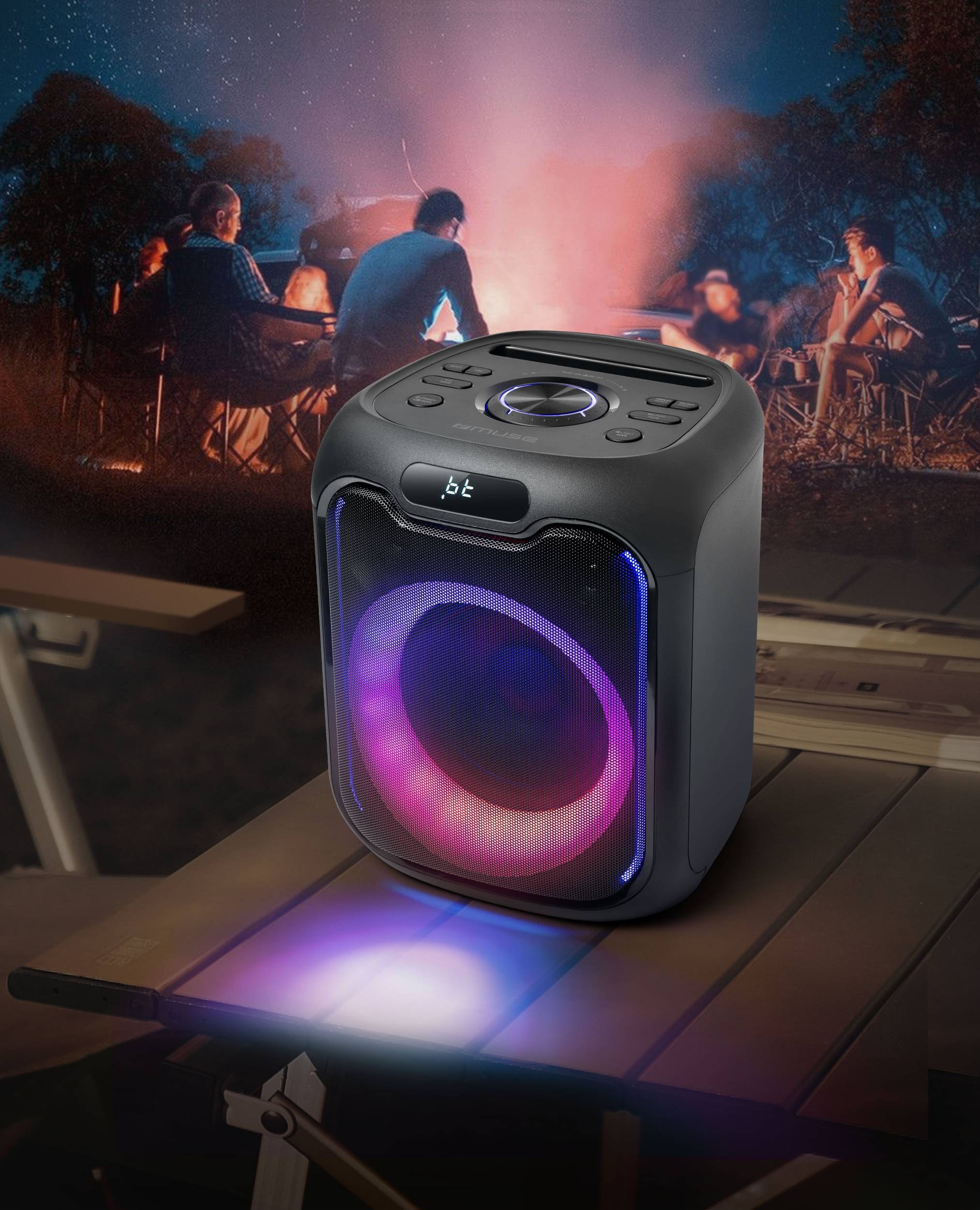Enceinte sono portable MUSE 150W - M-1803D