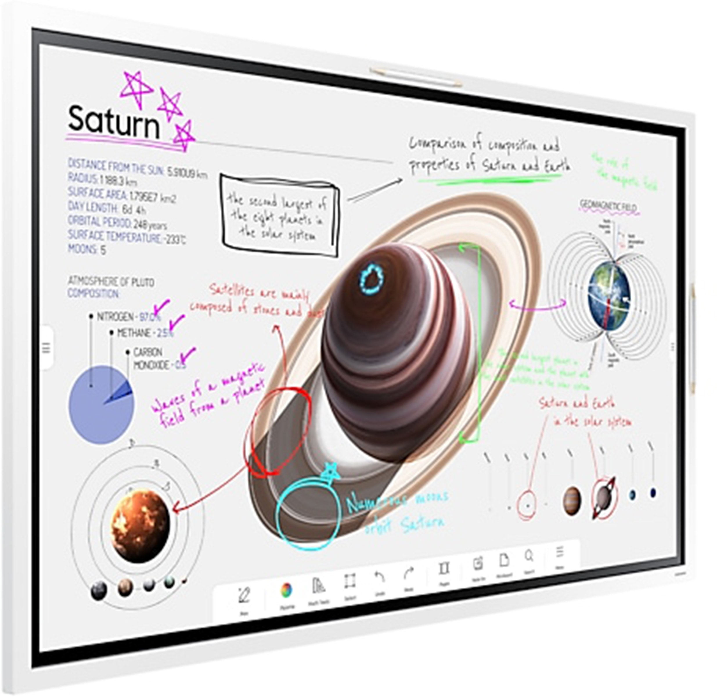 Ecran 55 pouces 4K SAMSUNG  - LH55WMBWBGCXEN