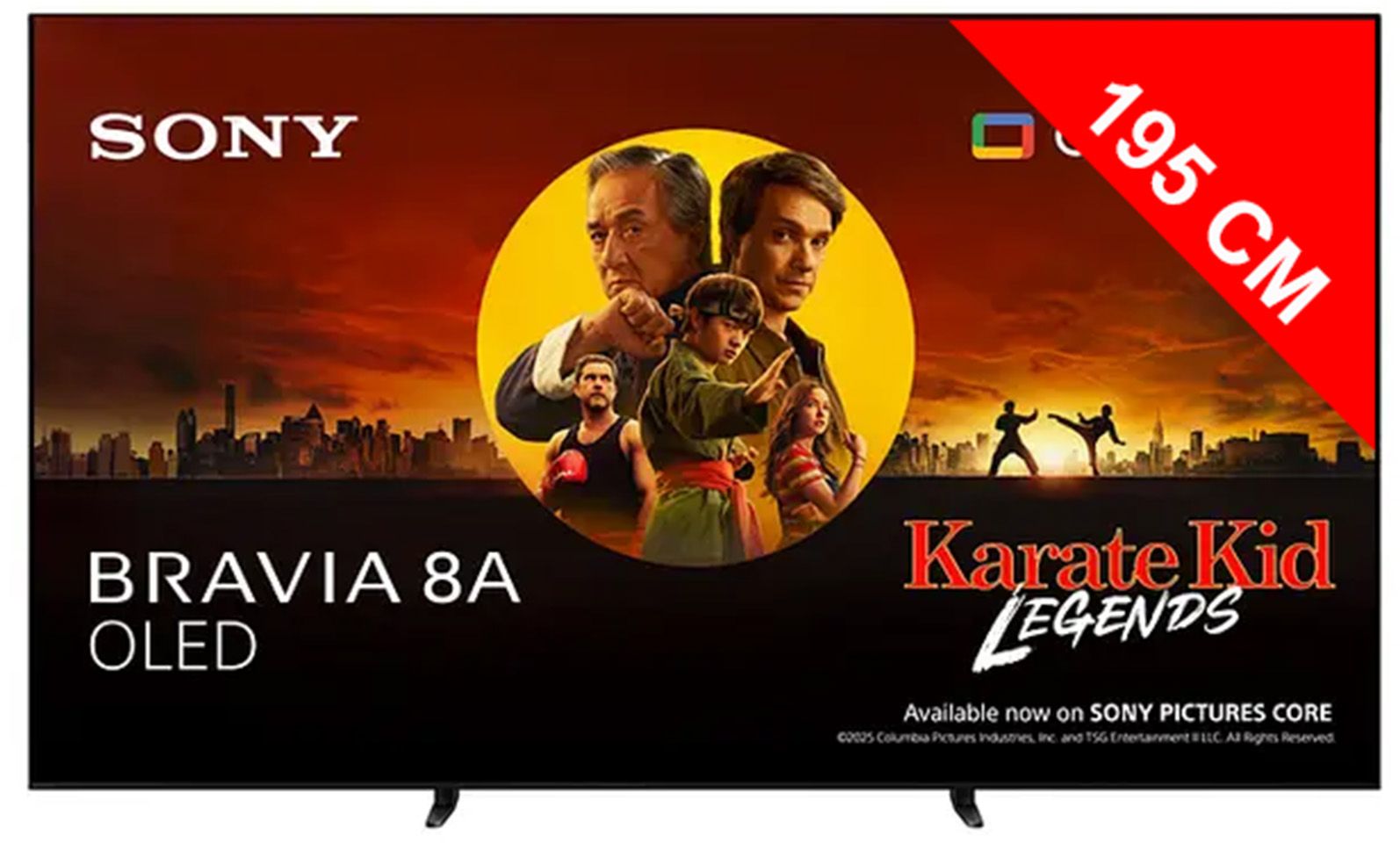 TV OLED 4K 195 cm SONY XR 77'' 120Hz Noir K77XR8AB