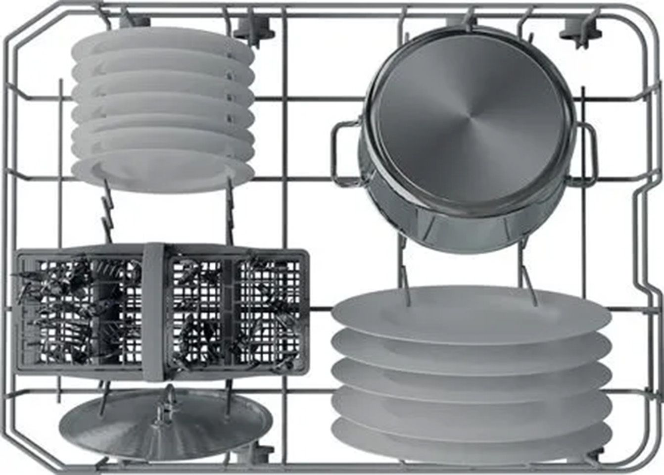 Lave vaisselle tout integrable INDESIT  - IN2ID10BS80