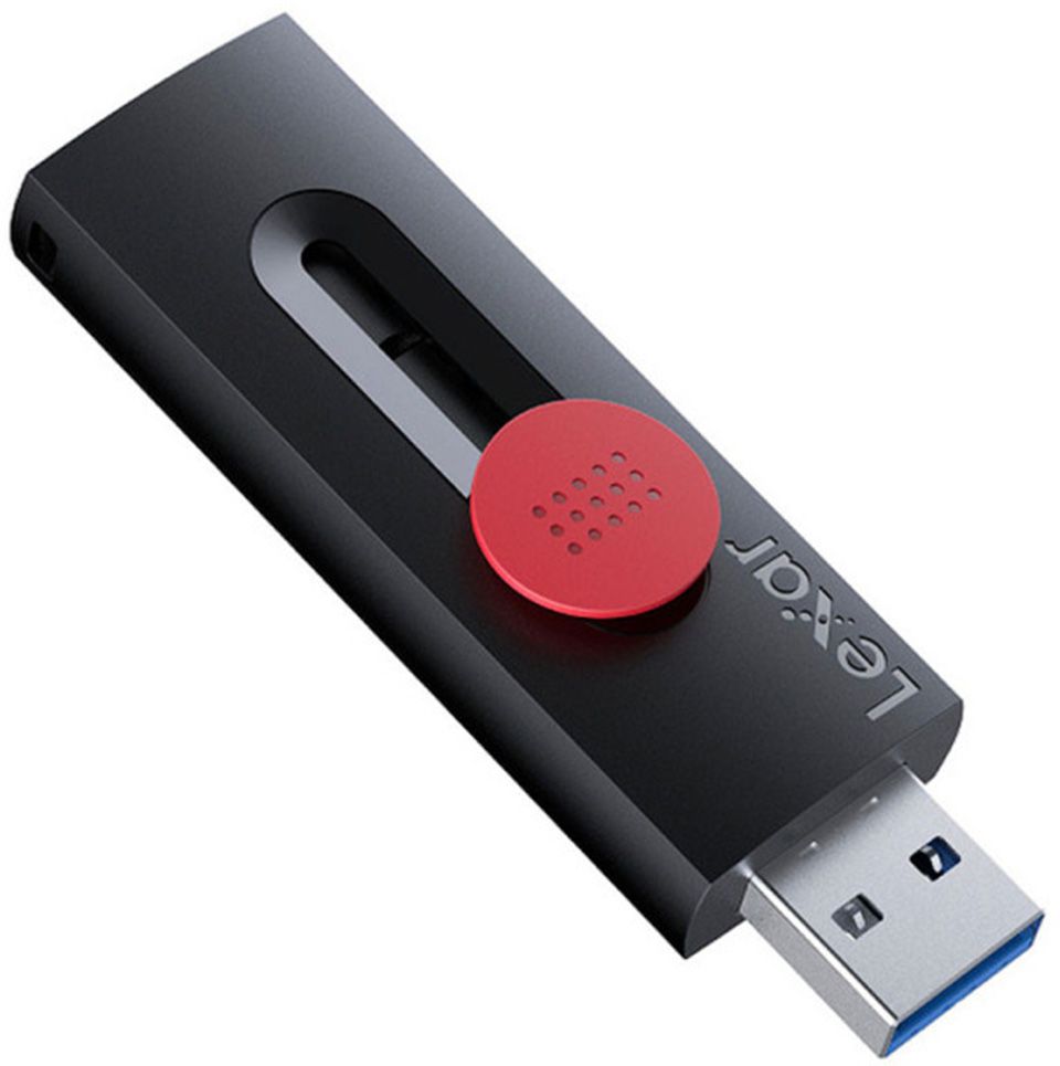 Clé USB LEXAR 256Go USB-C USB-A Noir JUMPDRIVED300256DUAL