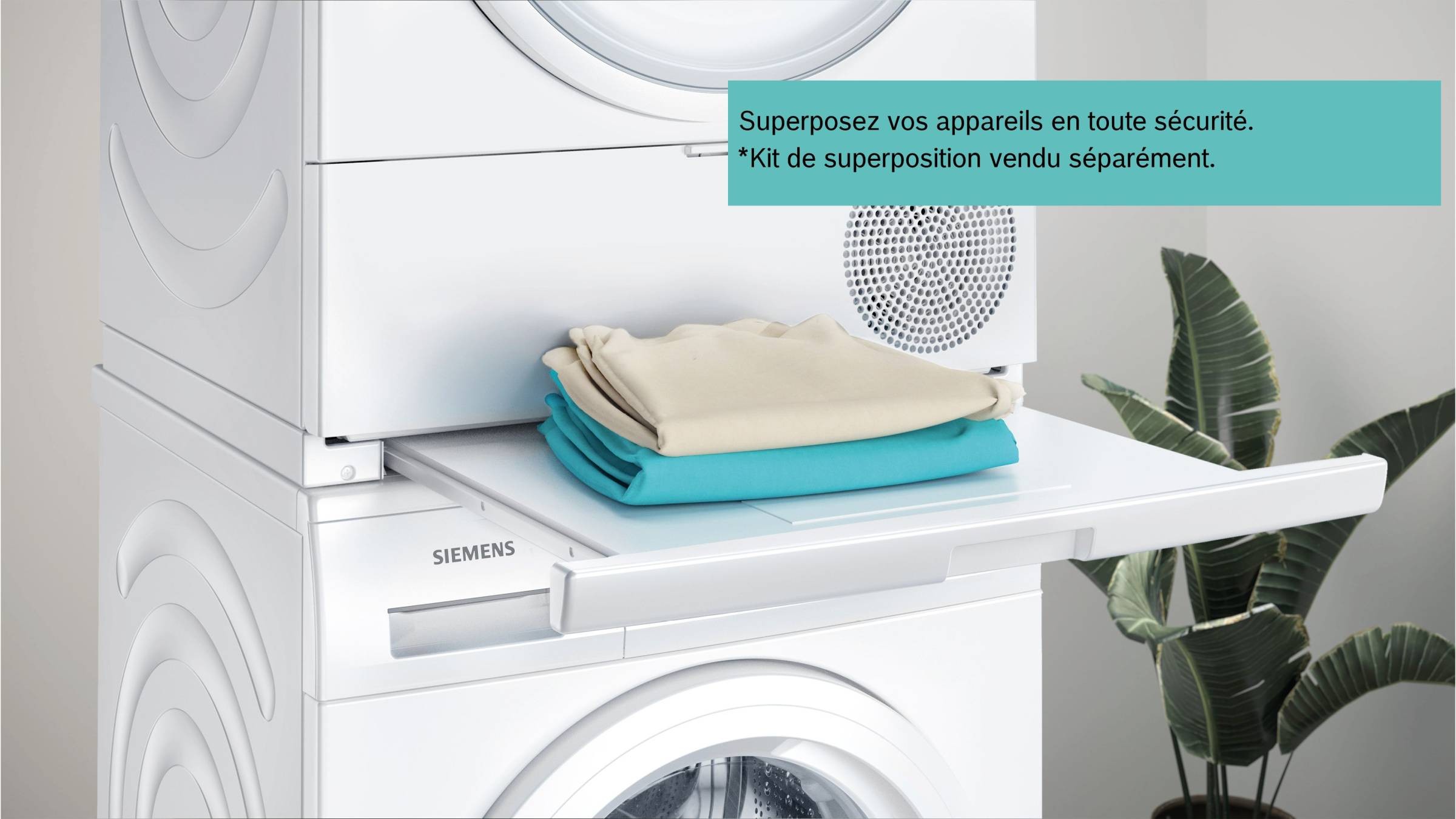 SIEMENS Sèche linge Condensation iQ300 autoDry 7kg - WT43N208FR