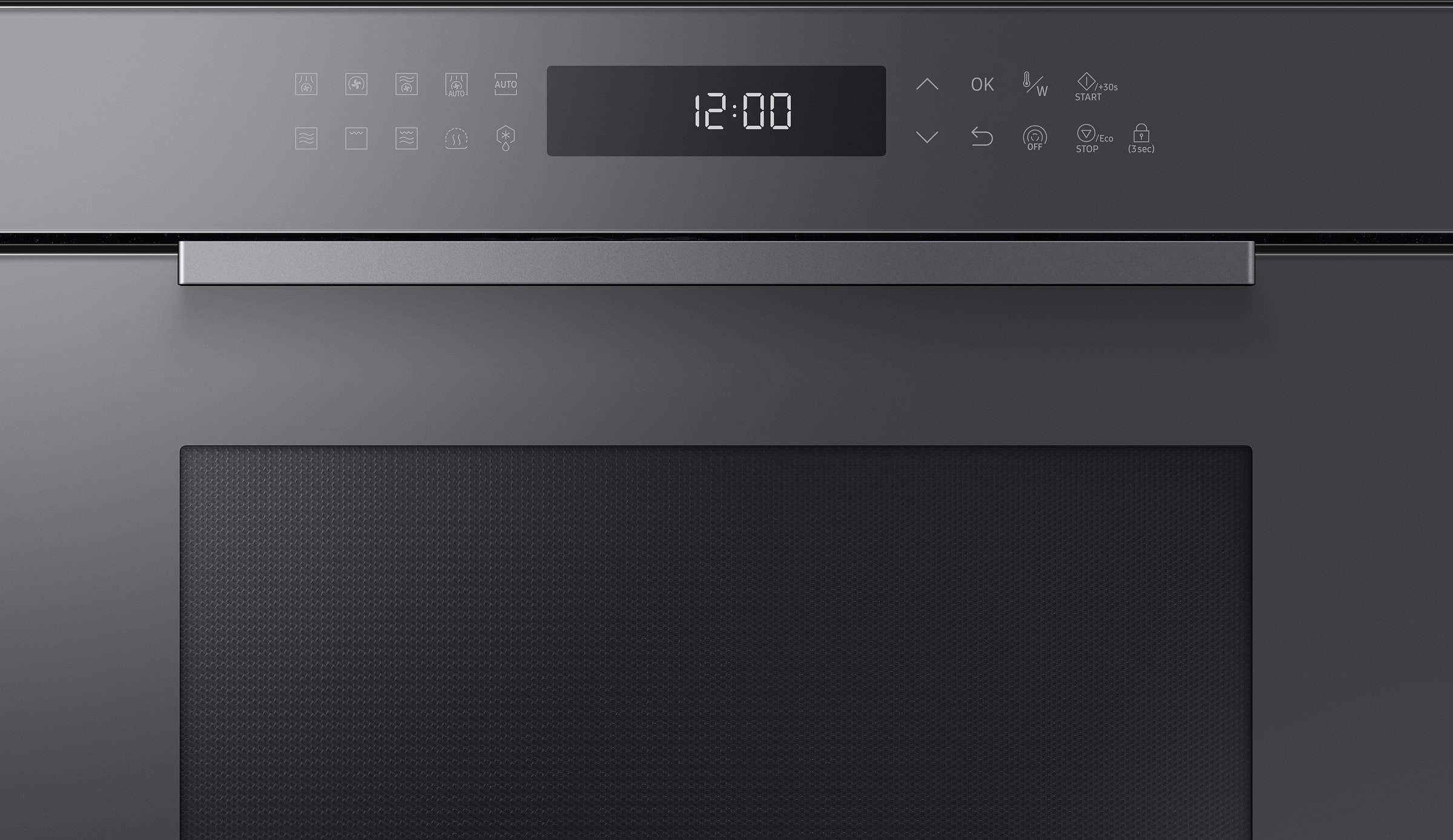 Micro ondes Combiné SAMSUNG 35L 900W Argent - MC35R8088CC