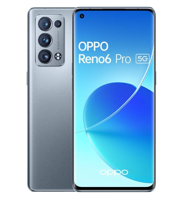 Smartphone OPPO Reno 6 PRO 256 Go Gris - OPPO-RENO6PROGRIS Smartphone OPPO Reno 6 PRO 256 Go Gris - OPPO-RENO6PROGRIS