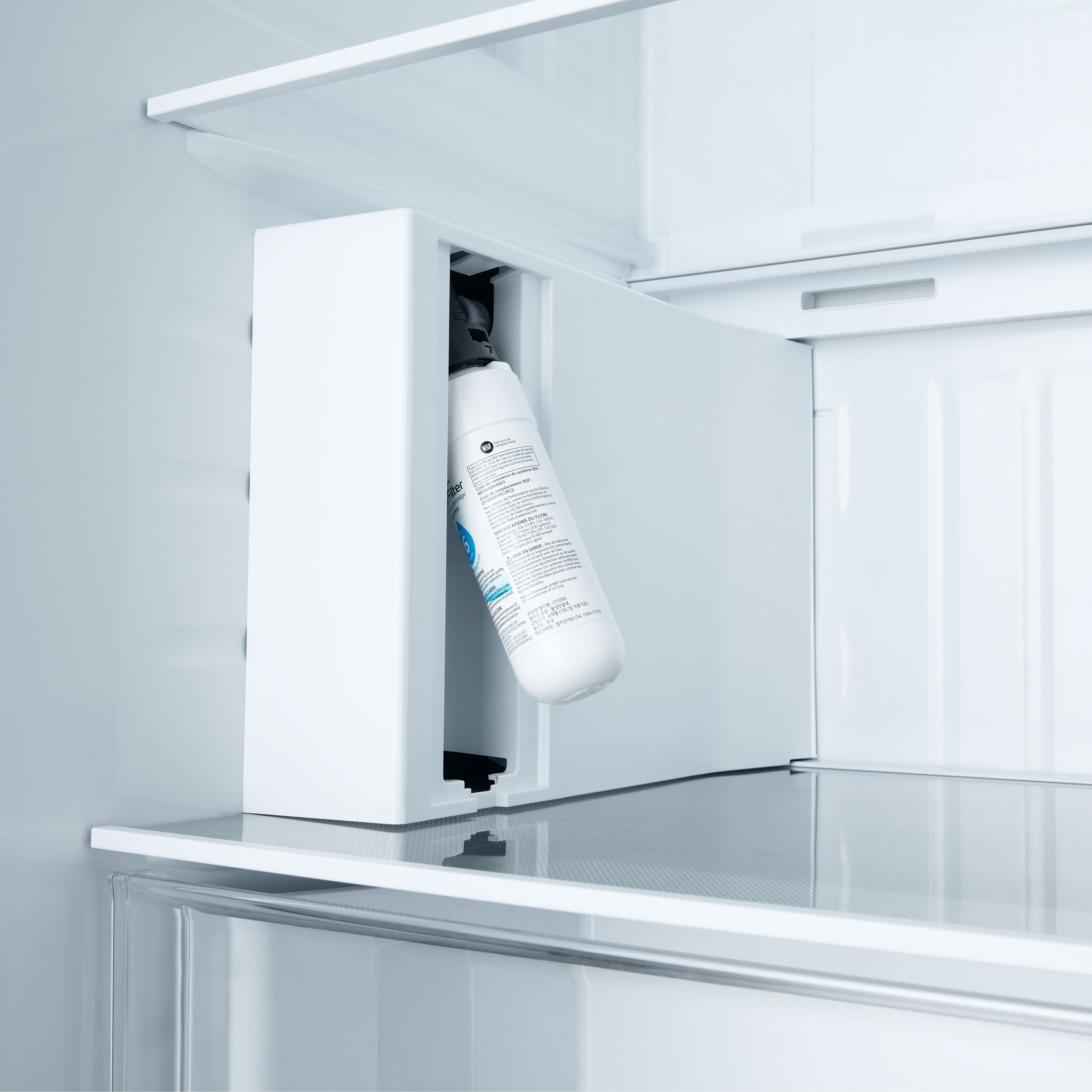 Réfrigérateur américain LG Froid Ventilé 638L Blanc - GSLC40SWPE Réfrigérateur américain LG Froid Ventilé 638L Blanc - GSLC40SWPE