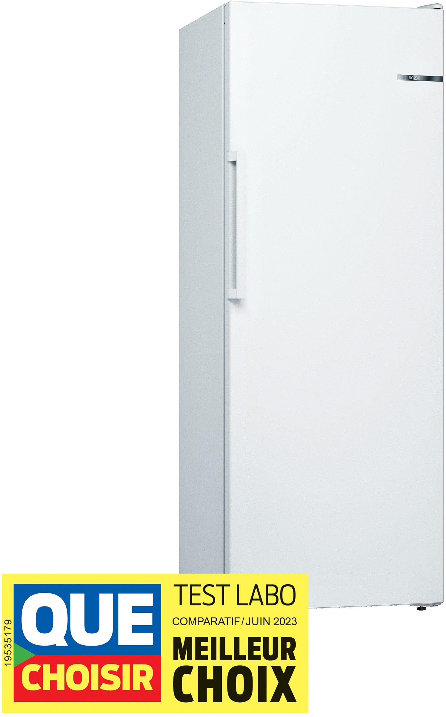 BOSCH Congélateur armoire Série 4 No Frost Vario Zone 200L Blanc - GSN29UWEW