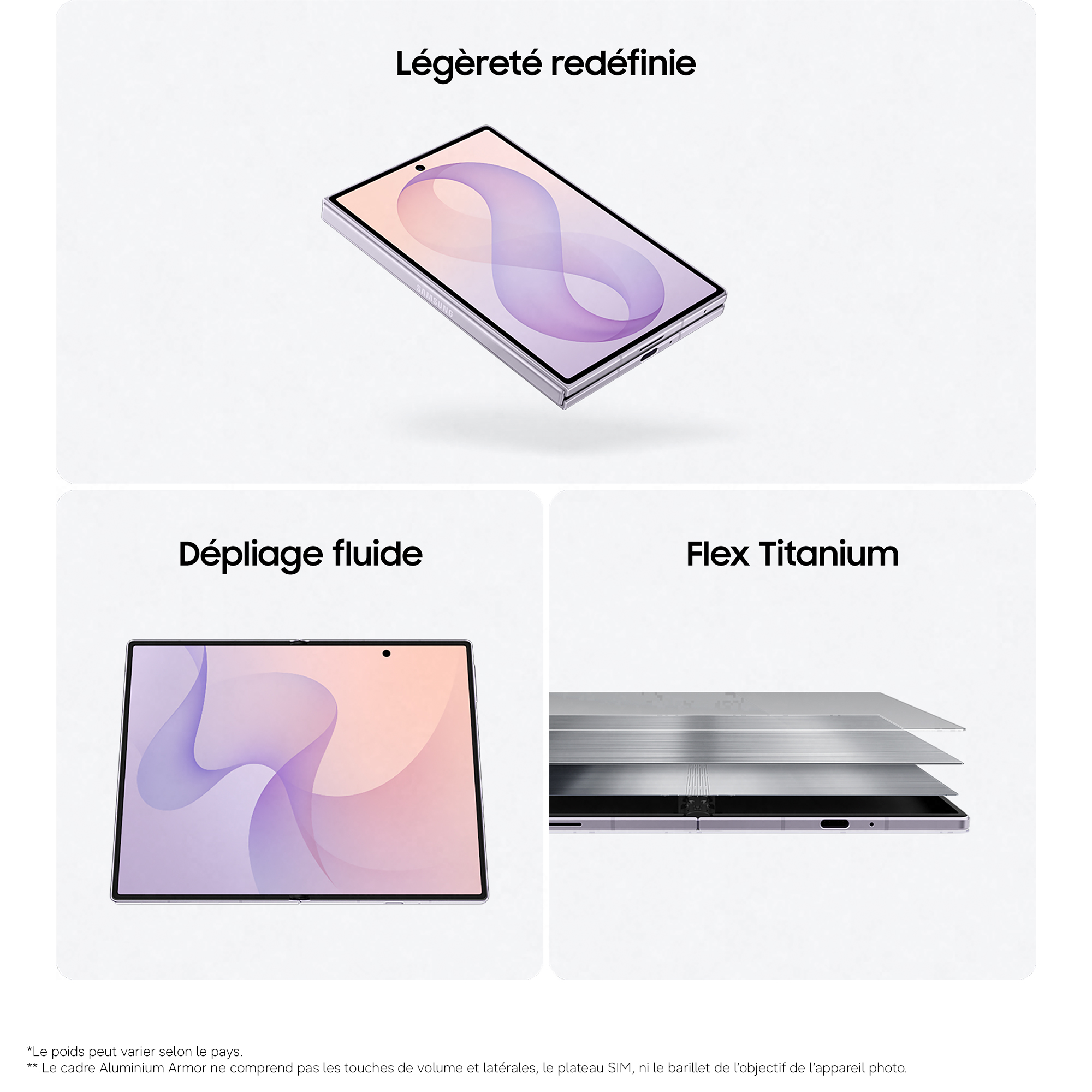 Samsung Galaxy Z Fold 8 512Go Graphite SAMSUNG  - SM-F971BZKCEUB