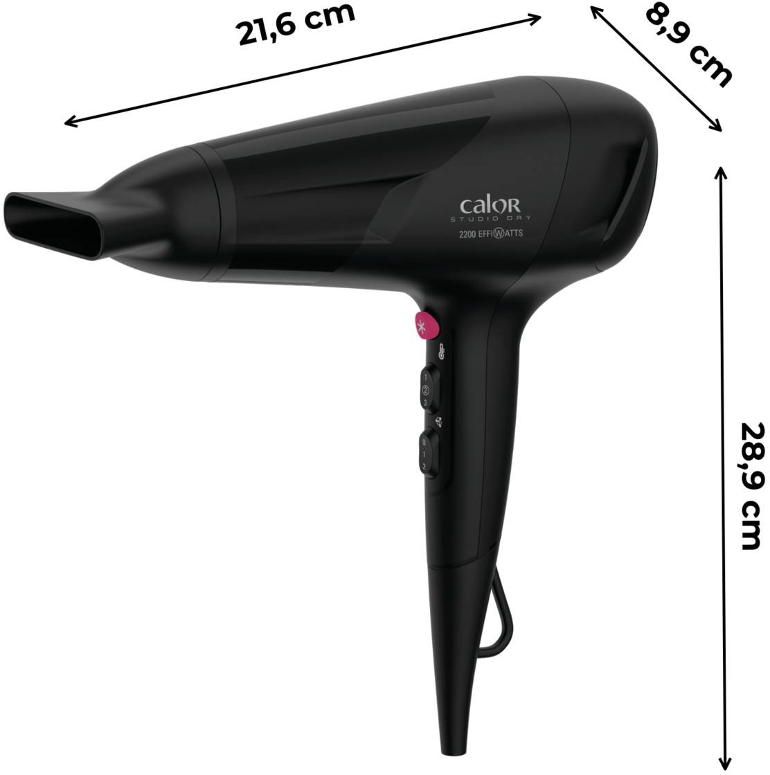 CALOR Sèche-cheveux Studio Dry - CV5803C0