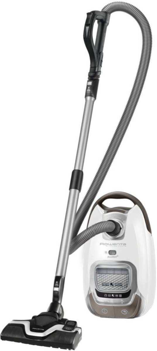 ROWENTA Aspirateur traîneau avec sac Silence Force 400W Blanc - RO7487EA