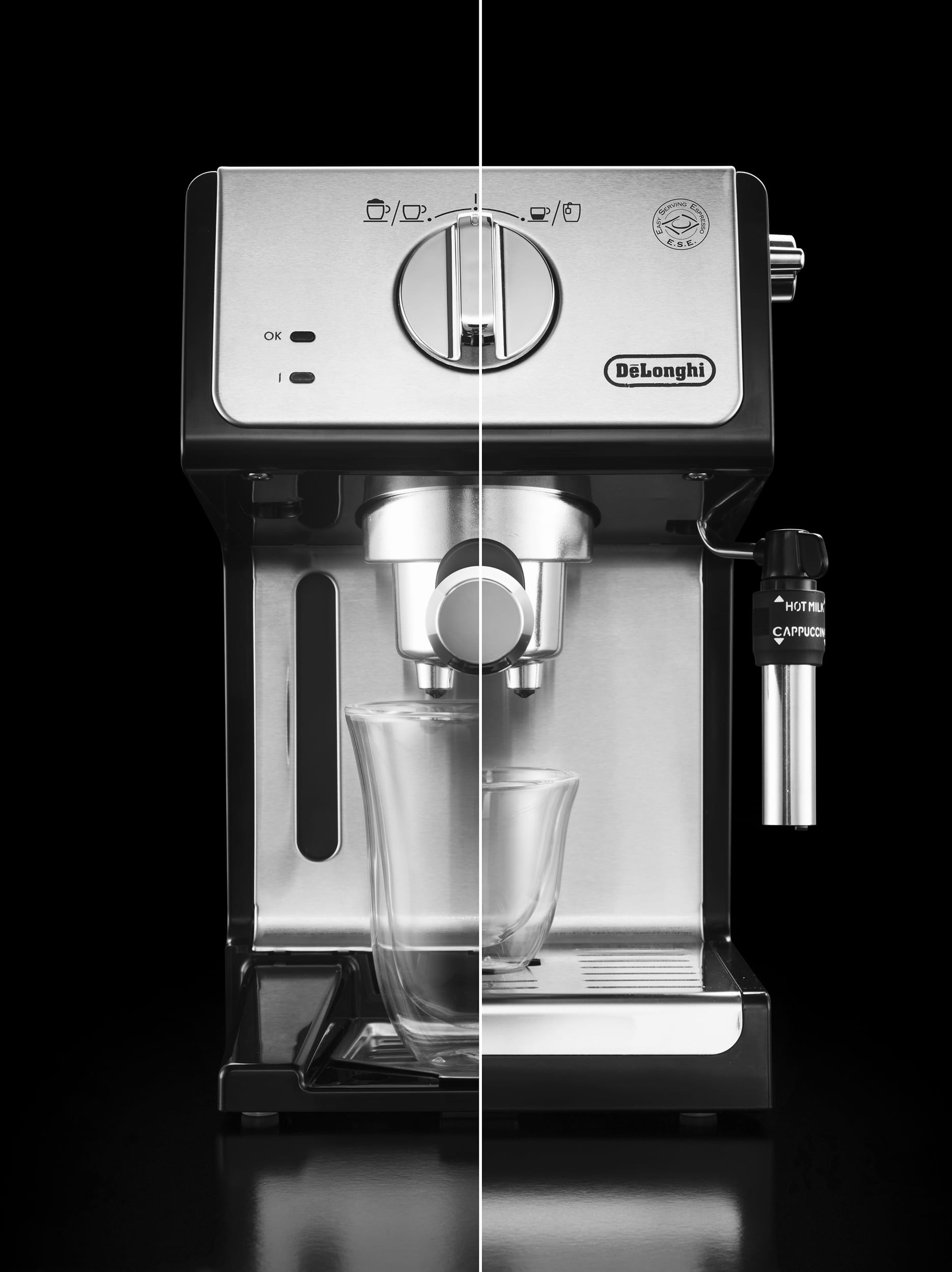 DELONGHI Expresso ECP 35.31 Inox Noir - ECP3531