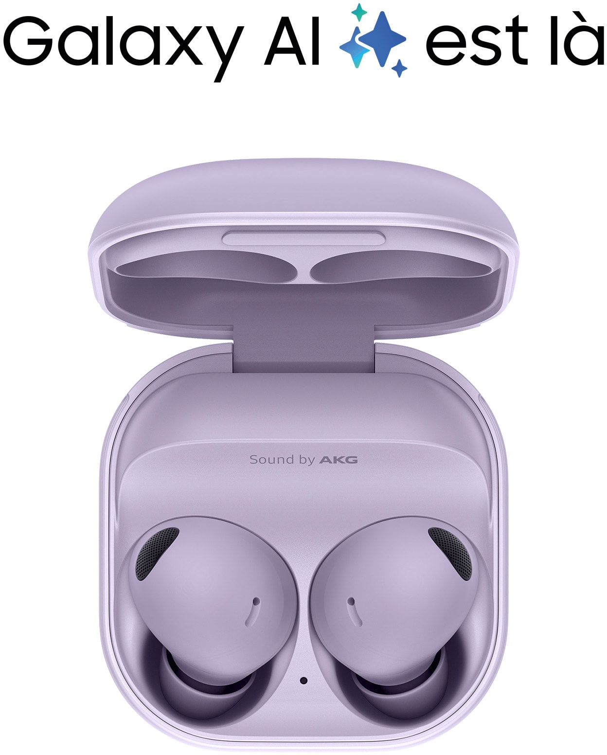 Ecouteurs True Wireless SAMSUNG Galaxy Buds 2 Pro Lavande - SM-R510NLVAXEF Ecouteurs True Wireless SAMSUNG Galaxy Buds 2 Pro Lavande - SM-R510NLVAXEF