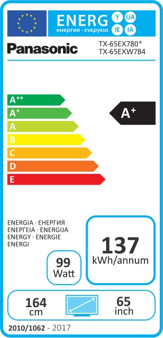 TV LED 4K 3D 164 cm PANASONIC - TX65EX780E TV LED 4K 3D 164 cm PANASONIC - TX65EX780E