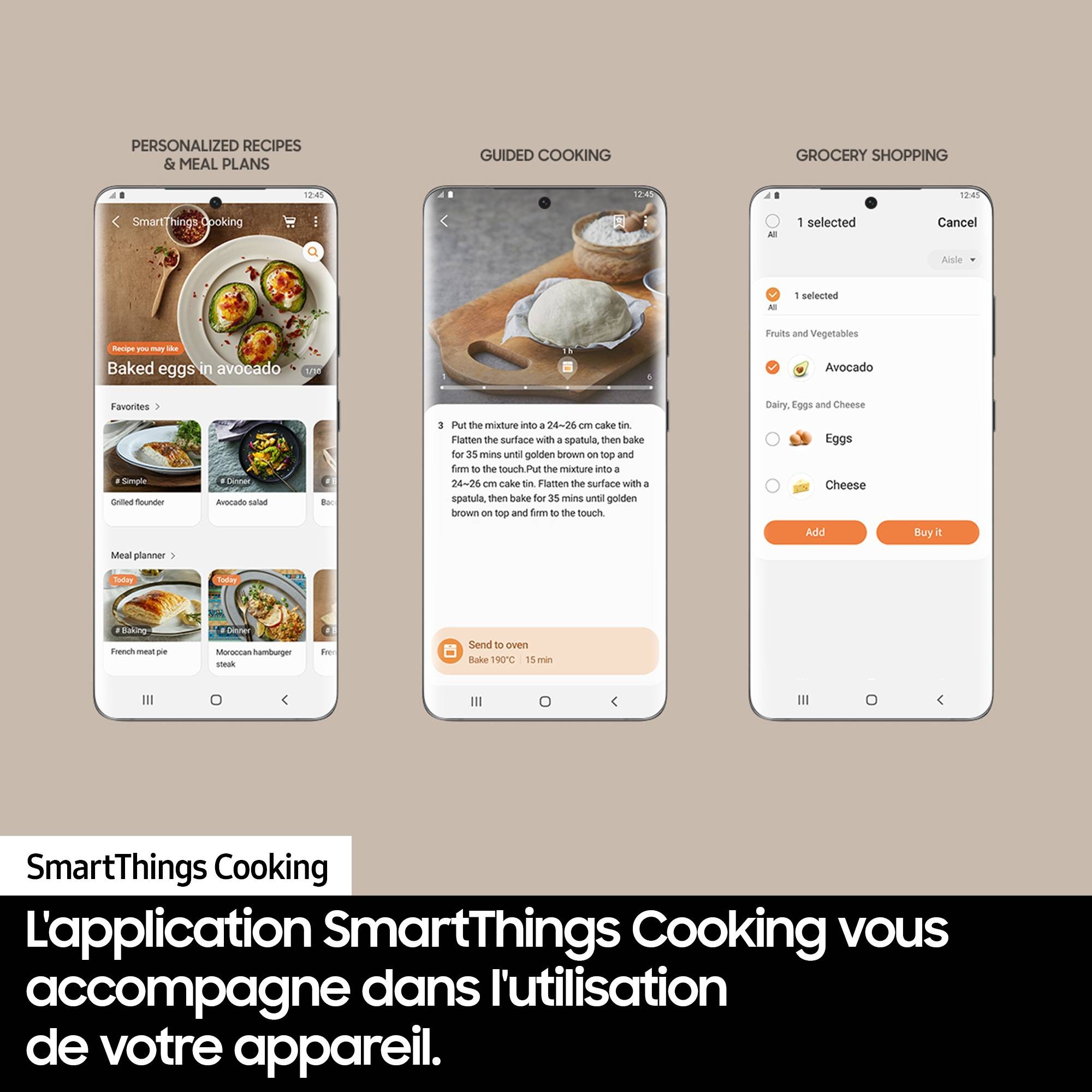Four encastrable pyrolyse SAMSUNG Dual Cook Flex WiFi 76L Inox - NV7B45305AS Four encastrable pyrolyse SAMSUNG Dual Cook Flex WiFi 76L Inox - NV7B45305AS