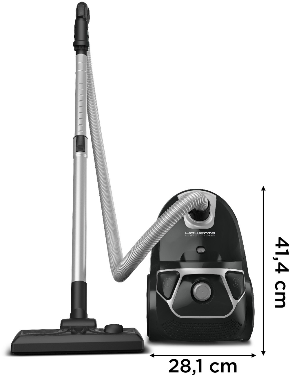 Aspirateur traîneau ROWENTA Compact Power - RO3945EA Aspirateur traîneau ROWENTA Compact Power - RO3945EA
