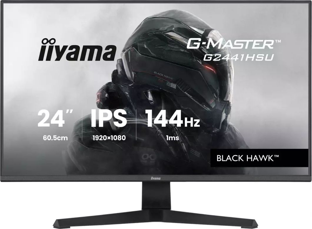 Ecran 24 pouces Full HD IIYAMA IPS USB Noir G2441HSU-B1