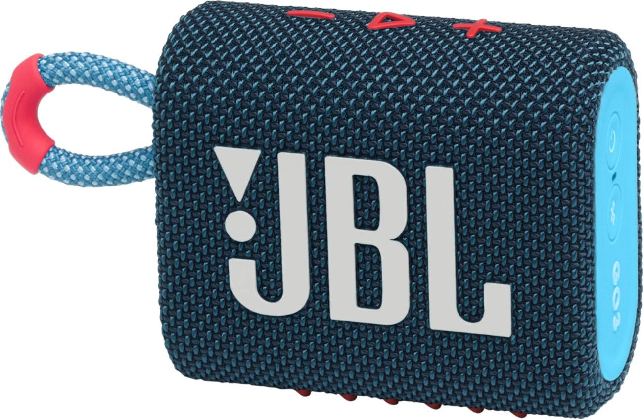 JBL Enceinte bluetooth Go 3 Bleue Rose - JBLGO3BLUP